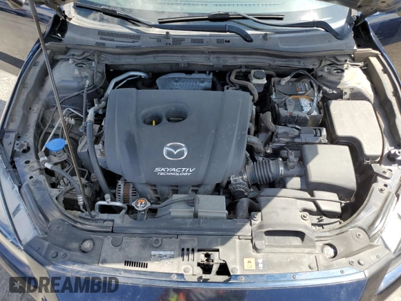 2017 Mazda 3 Touring with VIN 3MZBN1L71HM149340, listed as a Copart auction lot 60093215 with 71,060 mi miles and Salvage title. Bid and sale history available at DreamBid. Image 11.