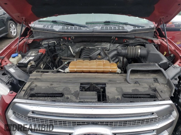 2016 Ford F-150 XLT with VIN 1FTEW1EF0GFA57068, listed as a Copart auction lot 51673645 with 155,910 mi miles and Salvage Title. Bid and sale history available at DreamBid. Image 11.