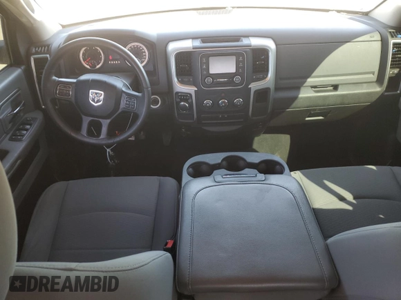2018 Ram 1500 SLT with VIN 1C6RR6GG3JS126952, listed as a Copart auction lot 46875145 with 119,204 mi miles and Salvage title. Bid and sale history available at DreamBid. Image 8.
