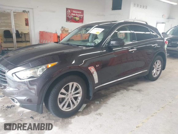 2016 Infiniti QX70 z VIN JN8CS1MW6GM752420, wystawiony jako IAAI lot #42509091 z przebiegiem 55 196 mil mil oraz . Historia ofert i sprzedaży dostępna na DreamBid. Obrazek 17.
