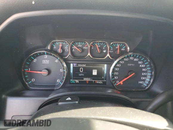 2018 Chevrolet Silverado 1500 LT with VIN 3GCPCREC2JG472033, listed as a Copart auction lot 48465325 with 98,663 mi miles and Salvage Title. Bid and sale history available at carsss.com. Image 9.