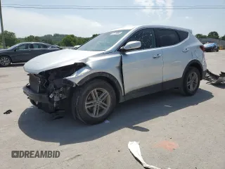2018 Hyundai Santa Fe 2.4L z VIN 5XYZTDLB5JG551524, wystawiony jako Copart lot #57170985 z przebiegiem 139 248 mil mil oraz Szkoda całkowita • Salvage title. Historia ofert i sprzedaży dostępna na DreamBid. Obrazek 1.