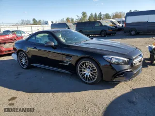 2018 Mercedes-Benz SL-Class SL 63 AMG with VIN WDDJK7EA7JF050536, listed as a Copart auction lot 75770083 with 36,968 mi miles. Bid and sale history available at carsss.com. Image 4.