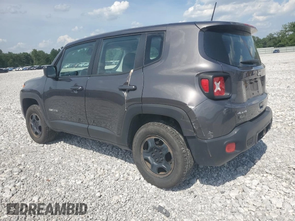 2018 Jeep Renegade Sport с VIN ZACCJBAB9JPH12959, выставлен на аукционе Copart как лот 62308245 с пробегом 145 035 миль миль и Чистый • Clean title. История ставок и продаж доступна на DreamBid. Изображение 2.