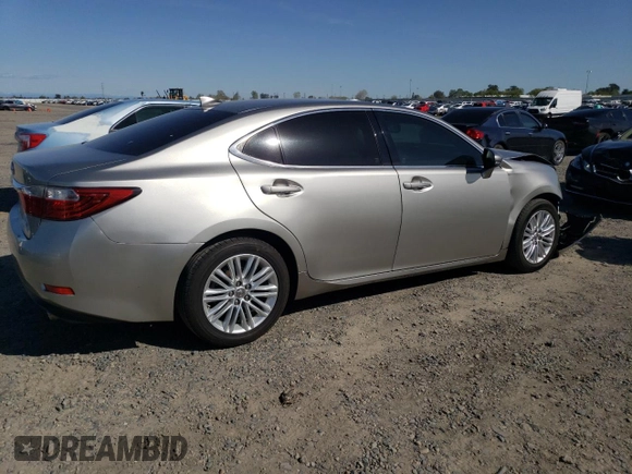 2015 Lexus ES with VIN JTHBK1GG1F2205818, listed as a Copart auction lot 52020035 with 105,899 mi miles and Salvage Title. Bid and sale history available at carsss.com. Image 3.