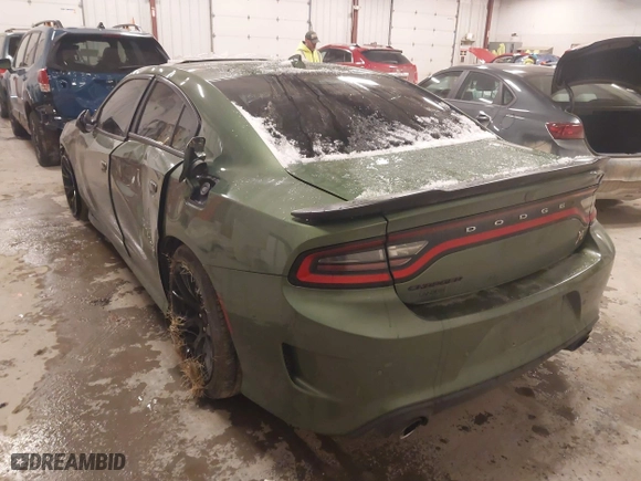 2020 Dodge Charger Scat Pack with VIN 2C3CDXGJ7LH120617, listed as a IAAI auction lot 41270023 with 118,924 mi miles. Bid and sale history available at carsss.com. Image 3.