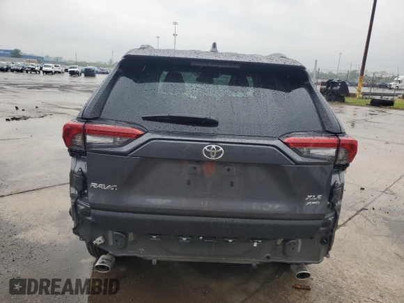 2025 Toyota RAV4 XLE Premium with VIN 2T3A1RFV8SC525056, listed as a Copart auction lot 57753695 with 1,051 mi miles and Clean title. Bid and sale history available at DreamBid. Image 6.