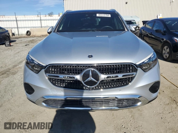 2023 Mercedes-Benz GLC with VIN W1NKM4GB3PF002580, listed as a Copart auction lot 82312704 with 0 mi miles and Salvage Title. Bid and sale history available at carsss.com. Image 5.