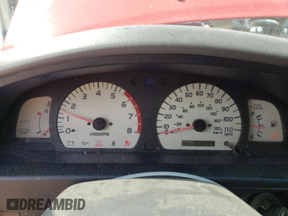 2004 Toyota Tacoma with VIN 5TEWN72N54Z412241, listed as a Copart auction lot 54906175 with 109,044 mi miles and Salvage Title. Bid and sale history available at DreamBid. Image 9.