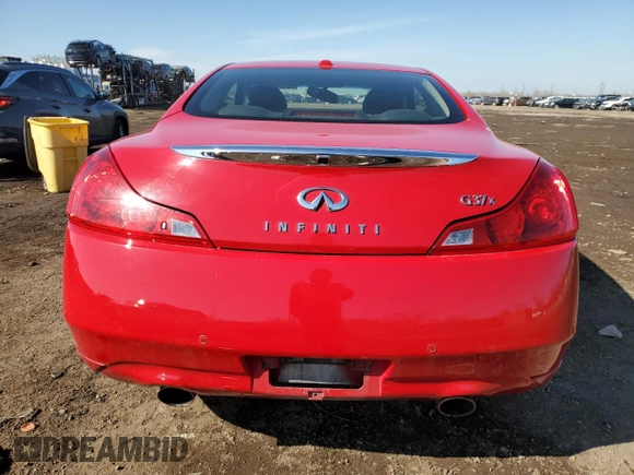 2013 Infiniti G37 x with VIN JN1CV6EL0DM980397, listed as a Copart auction lot 52187235 with 100,220 mi miles and Salvage Title. Bid and sale history available at carsss.com. Image 6.