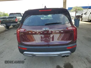 2021 Kia Telluride S with VIN 5XYP64HC6MG176974, listed as a Copart auction lot 56170455 with 66,454 mi miles and Salvage title. Bid and sale history available at DreamBid. Image 6.
