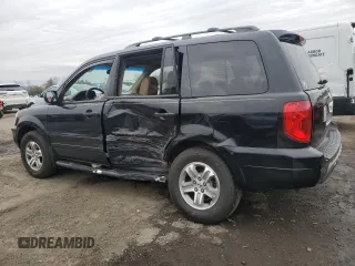 2005 Honda Pilot EX-L with VIN 2HKYF18545H520140, listed as a Copart auction lot 51583125 with 249,200 mi miles and Salvage Title. Bid and sale history available at carsss.com. Image 2.