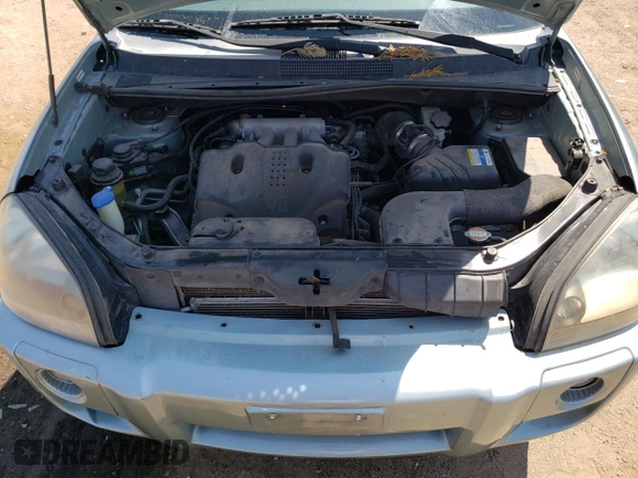 2008 Hyundai Tucson SE with VIN KM8JN72DX8U880462, listed as a Copart auction lot 65831134 with 92,077 mi miles and Salvage Title. Bid and sale history available at carsss.com. Image 12.