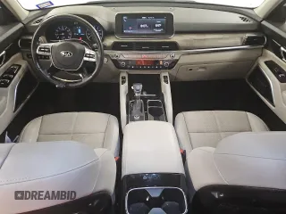 2021 Kia Telluride EX with VIN 5XYP34HC4MG124901, listed as a Copart auction lot 50641025 with 50,474 mi miles and Clean Title. Bid and sale history available at DreamBid. Image 8.