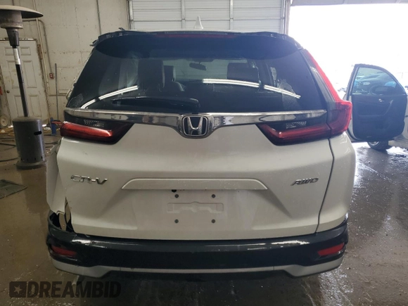 2020 Honda CR-V EX with VIN 5J6RW2H5XLL019024, listed as a Copart auction lot 45928875 with Not provided miles and Salvage title. Bid and sale history available at DreamBid. Image 6.
