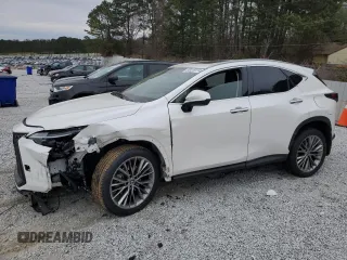 2022 Lexus NX with VIN 2T2GKCEZXNC003496, listed as a Copart auction lot 86415974 with 44,710 mi miles and Salvage Title. Bid and sale history available at carsss.com. Image 1.