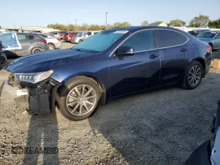 2020 Acura TLX w/Technology Pkg with VIN 19UUB1F55LA009281, listed as a Copart auction lot 51079195 with 96,525 mi miles and Salvage Title. Bid and sale history available at carsss.com. Image 1.
