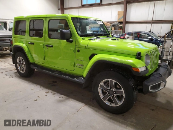 2021 Jeep Wrangler Unlimited Sahara Altitude с VIN 1C4HJXEG5MW841698, выставлен на аукционе Copart как лот 87254824 с пробегом 141 833 миль миль и Чистый • Clean title. История ставок и продаж доступна на DreamBid. Изображение 4.