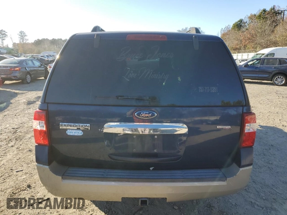 2008 Ford Expedition EL Eddie Bauer with VIN 1FMFK17508LA25949, listed as a Copart auction lot 83388074 with 146,820 mi miles and Salvage Title. Bid and sale history available at carsss.com. Image 6.