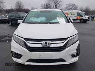 2020 Honda Odyssey EX-L with VIN 5FNRL6H78LB031411, listed as a IAAI auction lot 41027726 with 55,586 mi miles. Bid and sale history available at carsss.com. Image 12.