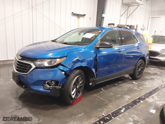 2019 Chevrolet Equinox LT with VIN 3GNAXUEV7KS542789, listed as a IAAI auction lot 41603237 with 42,528 mi miles. Bid and sale history available at carsss.com. Image 19.