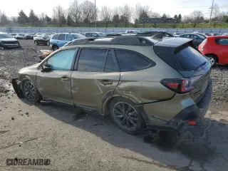 2023 Subaru Outback Onyx Edition with VIN 4S4BTALC9P3169157, listed as a Copart auction lot 43973465 with 9,930 mi miles and Salvage Title. Bid and sale history available at carsss.com. Image 2.