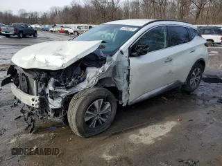 2021 Nissan Murano SV with VIN 5N1AZ2BS8MC115711, listed as a Copart auction lot 42990275 with Not Provided miles and Salvage Title. Bid and sale history available at DreamBid. Image 1.