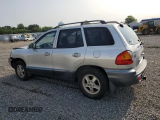 2003 Hyundai Santa Fe GLS with VIN KM8SC73DX3U391108, listed as a Copart auction lot 60356315 with 167,577 mi miles and Salvage title. Bid and sale history available at DreamBid. Image 2.