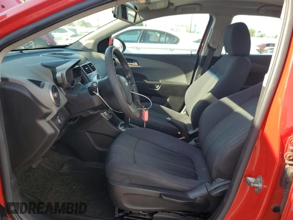 2012 Chevrolet Sonic LT with VIN 1G1JC5SH2C4219849, listed as a Copart auction lot 52643885 with 173,119 mi miles and Salvage title. Bid and sale history available at DreamBid. Image 7.