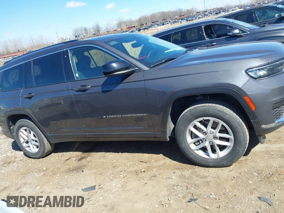 2023 Jeep Grand Cherokee Laredo with VIN 1C4RJKAG4P8886122, listed as a IAAI auction lot 41890848 with 53,739 mi miles and . Bid and sale history available at DreamBid. Image 13.