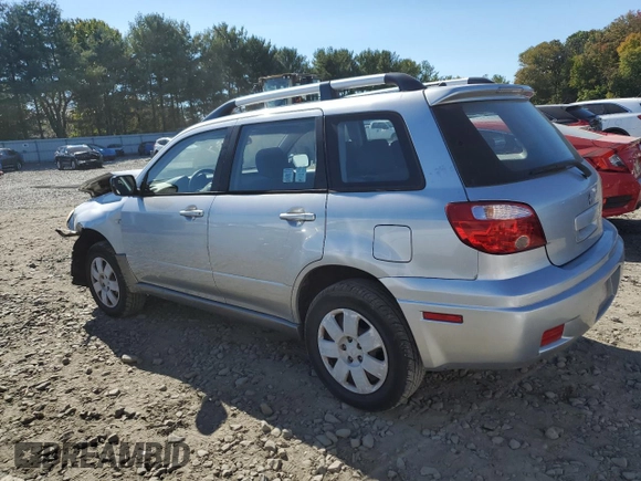 2005 Mitsubishi Outlander LS z VIN JA4LZ31F55U049938, wystawiony jako Copart lot #75691644 z przebiegiem 113 518 mil mil oraz Szkoda całkowita • Salvage title. Historia ofert i sprzedaży dostępna na DreamBid. Obrazek 2.