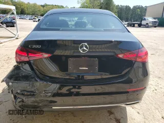 2024 Mercedes-Benz C 300 with VIN W1KAF4GB0RR223977, listed as a Copart auction lot 52916935 with 18,937 mi miles and Clean Title. Bid and sale history available at carsss.com. Image 6.