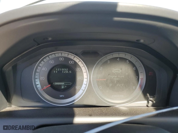 2012 Volvo XC60 3.2L PZEV with VIN YV4940DL2C2296791, listed as a Copart auction lot 53116635 with 121,092 mi miles and Salvage Title. Bid and sale history available at carsss.com. Image 9.