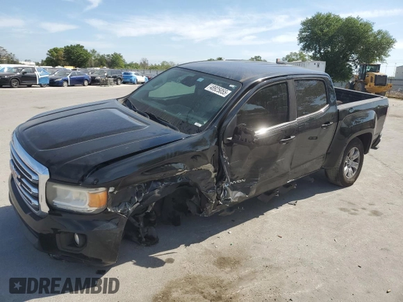 2018 GMC Canyon 2WD SLE with VIN 1GTG5CEN1J1241549, listed as a Copart auction lot 48925055 with 123,148 mi miles and Salvage Title. Bid and sale history available at carsss.com. Image 1.