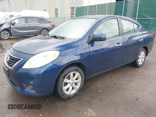 2012 Nissan Versa SV with VIN 3N1CN7AP3CL803592, listed as a IAAI auction lot 41902725 with 149,380 mi miles. Bid and sale history available at carsss.com. Image 2.