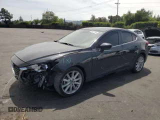 2017 Mazda 3 Touring with VIN 3MZBN1V7XHM122652, listed as a Copart auction lot 55431205 with 136,216 mi miles and Salvage title. Bid and sale history available at DreamBid. Image 1.