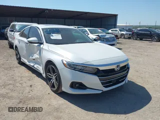 2022 Honda Accord Touring z VIN 1HGCV2F92NA003629, wystawiony jako IAAI lot #42248369 z przebiegiem 59 705 mil mil oraz . Historia ofert i sprzedaży dostępna na DreamBid. Obrazek 1.