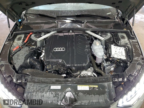 2023 Audi A4 S line Premium Plus with VIN WAUEAAF43PN020319, listed as a Copart auction lot 54389645 with 36,942 mi miles and Clean Title. Bid and sale history available at DreamBid. Image 11.