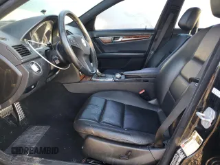 2011 Mercedes-Benz C with VIN WDDGF5EB8BA520485, listed as a Copart auction lot 48721045 with 167,179 mi miles and Salvage Title. Bid and sale history available at carsss.com. Image 7.