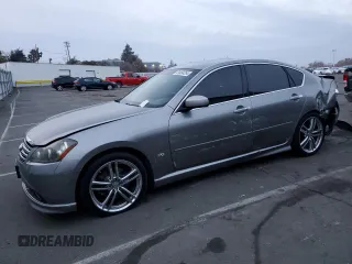 2007 Infiniti M45 Sdn with VIN JNKBY01E67M403204, listed as a Copart auction lot 84454254 with 167,222 mi miles and Salvage Title. Bid and sale history available at carsss.com. Image 1.