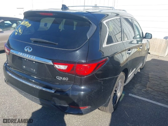 2018 Infiniti QX60 with VIN 5N1DL0MM9JC503981, listed as a IAAI auction lot 41699689 with 215,932 mi miles. Bid and sale history available at carsss.com. Image 4.