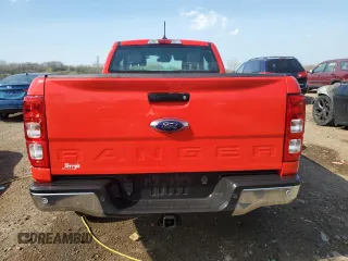 2021 Ford Ranger XL with VIN 1FTER1FH6MLD55273, listed as a Copart auction lot 54147975 with 44,139 mi miles and Salvage title. Bid and sale history available at DreamBid. Image 6.