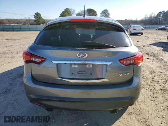 2016 Infiniti QX70 z VIN JN8CS1MUXGM671452, wystawiony jako Copart lot #43776495 z przebiegiem 192 412 mil mil oraz Szkoda całkowita • Salvage title. Historia ofert i sprzedaży dostępna na DreamBid. Obrazek 6.