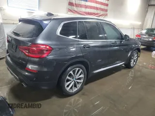 2019 BMW X3 xDrive30i with VIN 5UXTR9C50KLR05045, listed as a Copart auction lot 50721855 with 62,139 mi miles and Salvage Title. Bid and sale history available at DreamBid. Image 3.