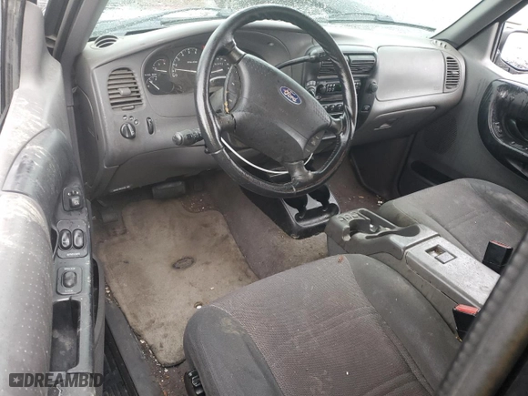 2002 Ford Ranger XL Fleet with VIN 1FTZR45E12PB60651, listed as a Copart auction lot 41447395 with 182,622 mi miles and Salvage Title. Bid and sale history available at carsss.com. Image 8.