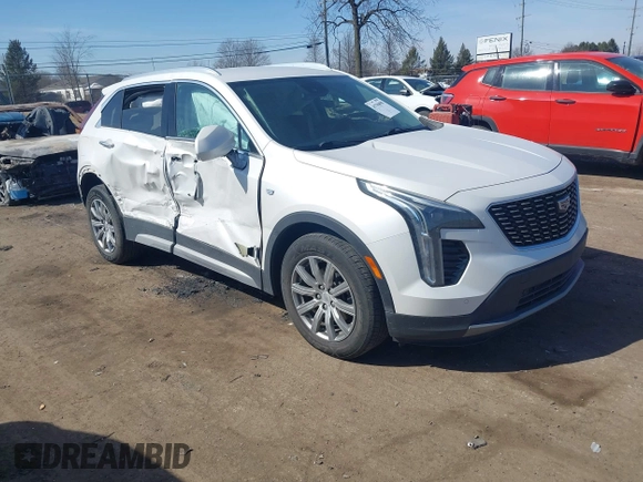 2020 Cadillac XT4 AWD Premium Luxury with VIN 1GYFZDR42LF074240, listed as a IAAI auction lot 41796898 with 85,325 mi miles. Bid and sale history available at carsss.com. Image 1.