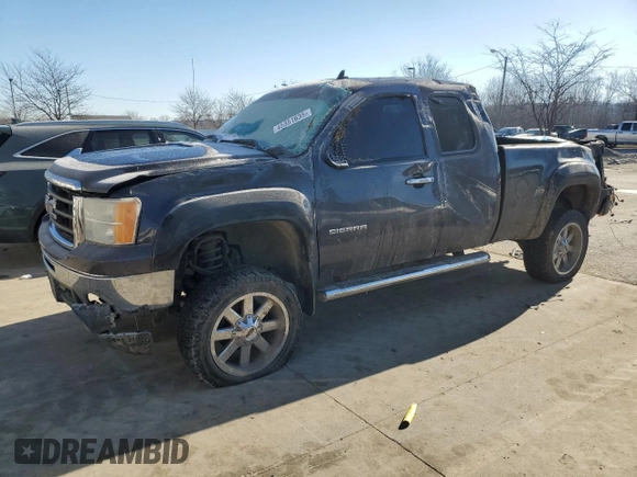 2010 GMC Sierra 1500 SLE z VIN 1GTSKVE38AZ178237, wystawiony jako Copart lot #45351635 z przebiegiem 148 907 mil mil oraz Szkoda całkowita • Salvage title. Historia ofert i sprzedaży dostępna na DreamBid. Obrazek 1.