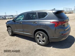 2021 Hyundai Santa Fe SE with VIN 5NMS14AJ2MH366584, listed as a Copart auction lot 57144915 with 62,613 mi miles and Salvage title. Bid and sale history available at DreamBid. Image 2.