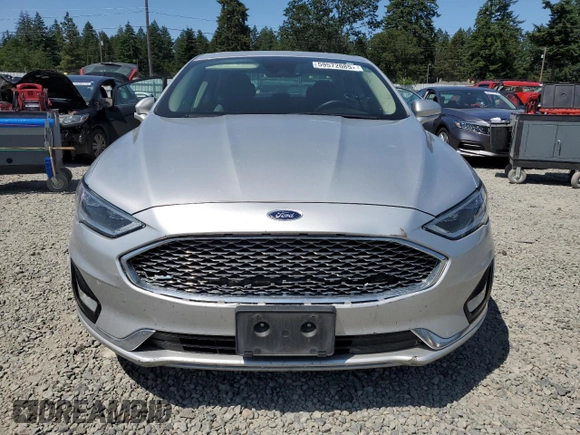 2019 Ford Fusion Titanium with VIN 3FA6P0K90KR271280, listed as a Copart auction lot 59572085 with 137,362 mi miles and Clean title. Bid and sale history available at DreamBid. Image 5.
