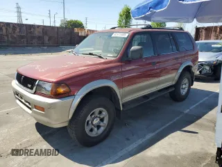 1999 Mitsubishi Montero LS z VIN JA4LS31H1XP034327, wystawiony jako Copart lot #52573485 z przebiegiem 286 753 mil mil oraz Szkoda całkowita • Salvage title. Historia ofert i sprzedaży dostępna na DreamBid. Obrazek 1.